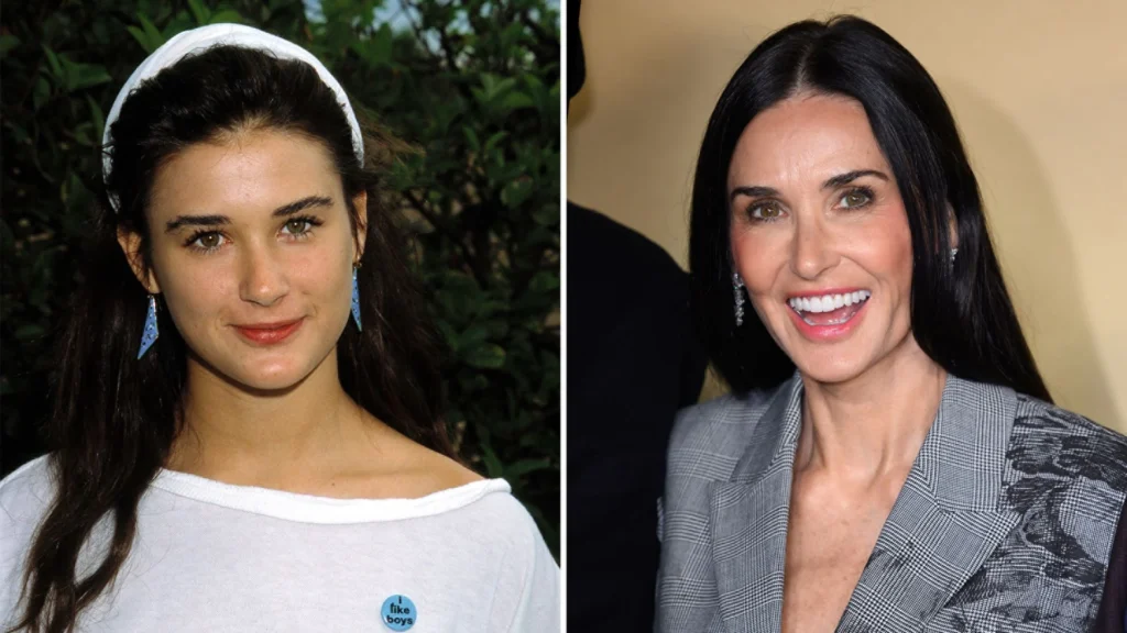 Demi Moore Young
