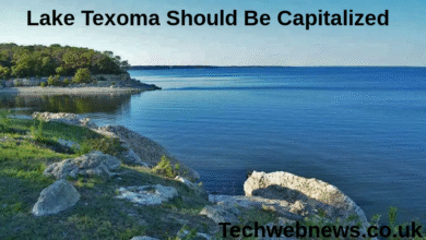 Lake Texoma Should Be Capitalized