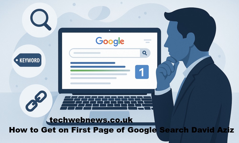 How to Get on First Page of Google Search David Aziz