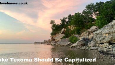 Lake Texoma Should Be Capitalized