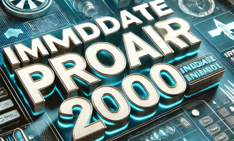Immediate 2000 ProAir