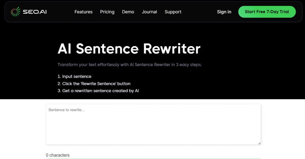 Sentence Rewriter