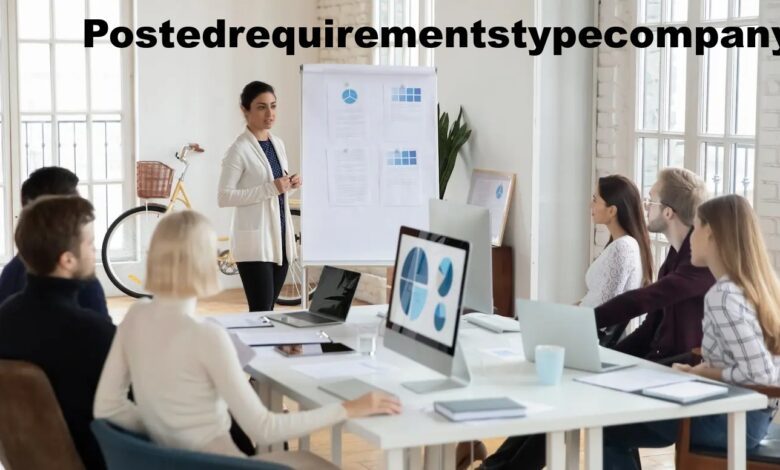Postedrequirementstypecompany