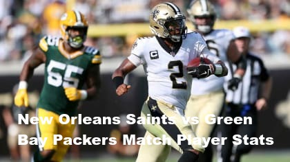 New Orleans Saints vs Green Bay Packers Match Player Stats