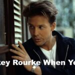 Mickey Rourke When Young