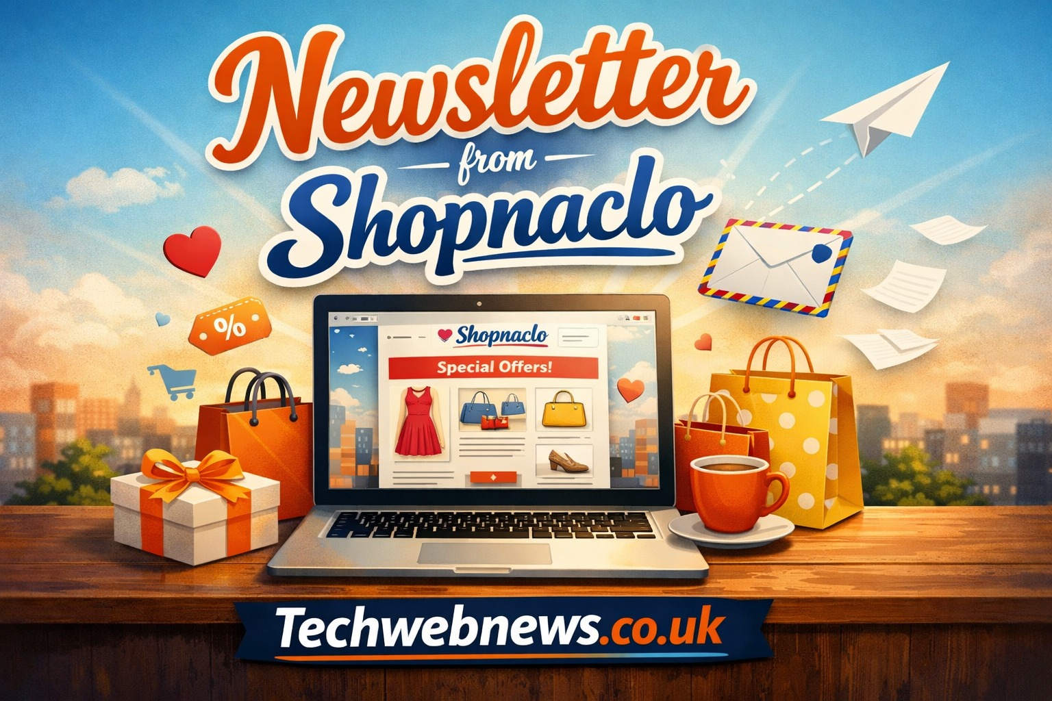 Newsletter from Shopnaclo