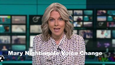 Mary Nightingale Voice Change