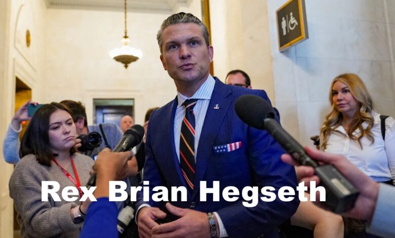 Rex Brian Hegseth