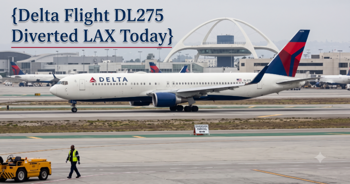 Delta Flight DL275 Diverted LAX Today